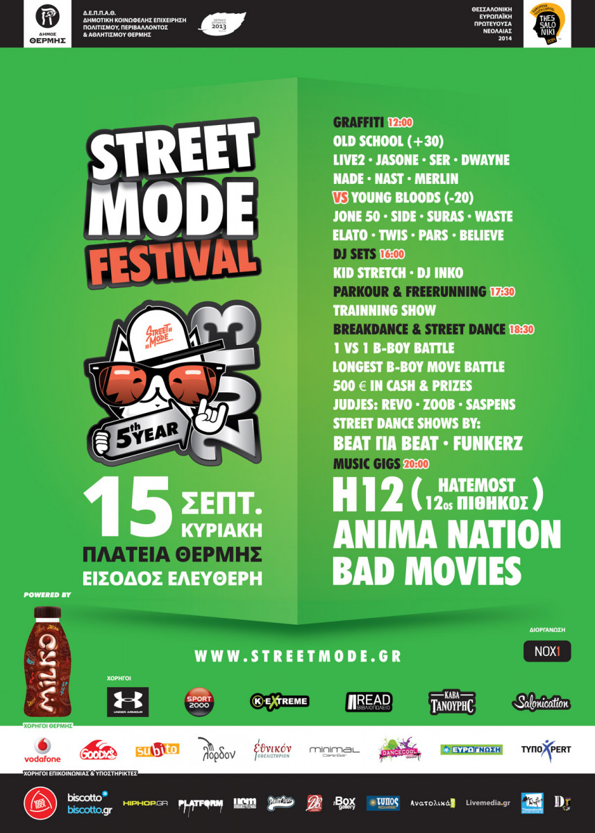 Street Mode Festival 2013 Poster