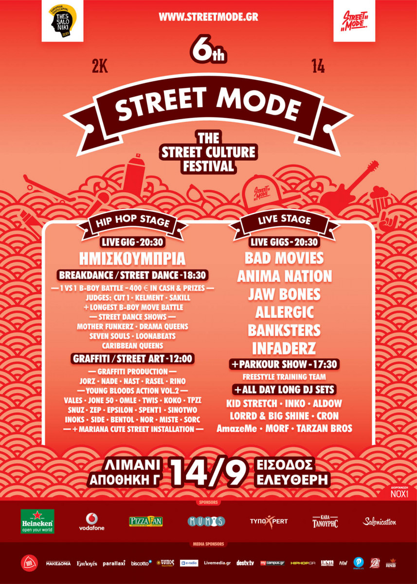 Street Mode Festival 2014 Poster